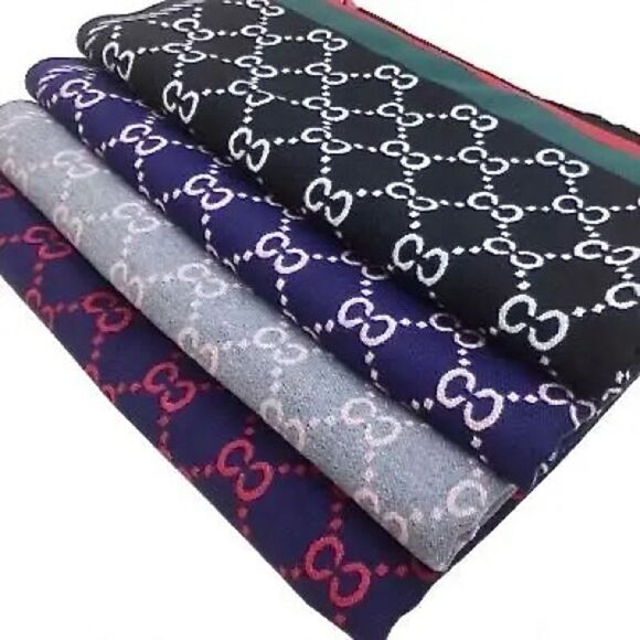 Vegan Cashmere Shawl Scarf / Wrap - Picture 7 of 8